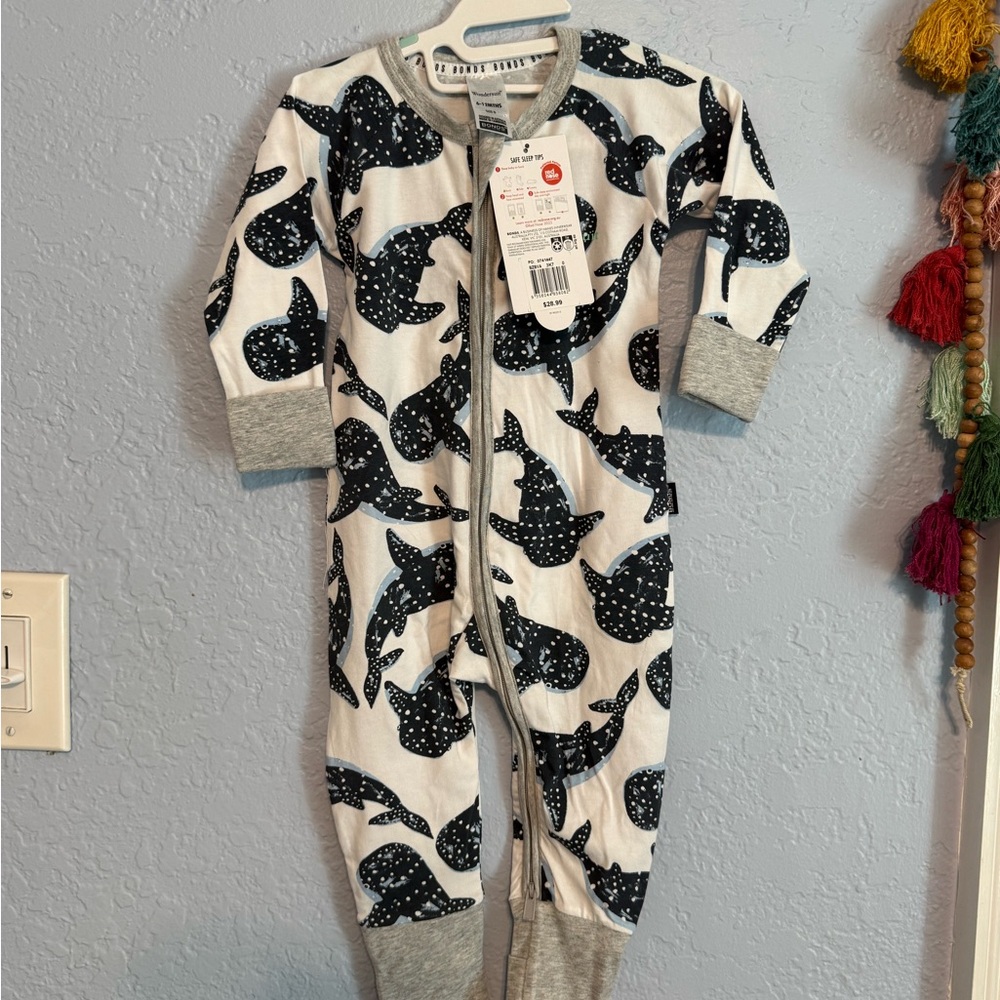 Bonds Zip Wondersuit Whale Shark One Piece NWT